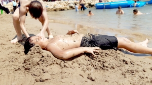 رحلة مائية لطلاب #عالم_الفرقان في طرابلس إلى شاطئ المنية