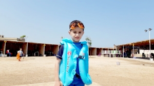 رحلة مائية لطلاب #عالم_الفرقان في طرابلس إلى شاطئ المنية