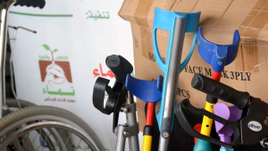 مؤسسة نماء: تسليم معدات طبية وأجهزة مساعدة على الحركة في البقاع