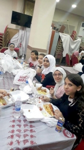 سلام الله يا رمضان.. إفطار لناشئات عالم الفرقان في بيروت والناعمة