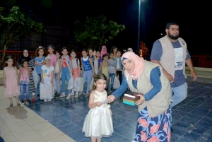 إفطار لأبناء مؤسسة نماء في بيروت - الروشة