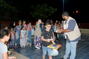 إفطار لأبناء مؤسسة نماء في بيروت - الروشة