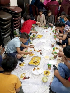 إفطار رمضاني لأبناء مؤسسة نماء في طرابلس