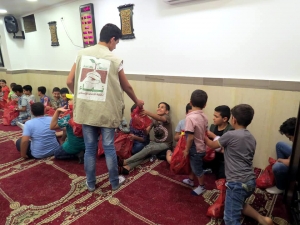 إفطار لأبناء مؤسسة نماء بدعوة من لجنة مسجد الخليفة الصدّيق - بيروت