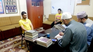 دار القرآن الكريم تجيز الأخ منذر نعوس برواية حفص عن عاصم - عكار