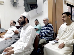 مجلس قرّاء الشام: قراءة كتاب (التعريف في اختلاف الرواة عن نافع) في دار القرآن الكريم – بيروت