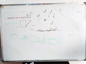اختتم عالم الفرقان للفتيات في بيروت شهره السادس من اللقاءات الشتوية والذي كان بعنوان: (الحضارة الإسلامية والخط العربي) حيث أمضت الناشئات 4 أسابيع في التدرب على خط الرقعة، كما تعرفن على جانب من الحضارة الإسلامية وهو الحضارة الأندلسية.. وقد تمّ توزيع دفاتر الخط والأقلام المخصصة للخط العربي على جميع الناشئات ليتابعن التدريب في بيوتهن.
