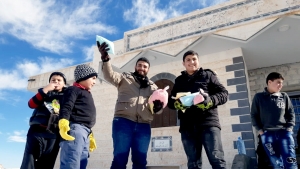 رحلة ثلجية إلى جبال اللقلوق لأشبال عالم الفرقان في طرابلس