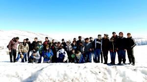 رحلة ثلجية إلى جبال اللقلوق لأشبال عالم الفرقان في طرابلس