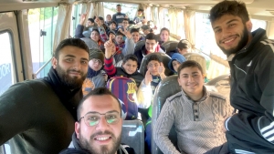 رحلة ثلجية إلى جبال اللقلوق لأشبال عالم الفرقان في طرابلس