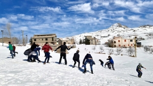رحلة ثلجية إلى جبال اللقلوق لأشبال عالم الفرقان في طرابلس