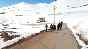 رحلة ثلجية إلى جبال اللقلوق لأشبال عالم الفرقان في طرابلس