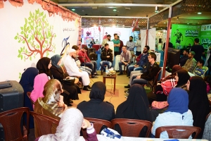 لقاء حواري مفتوح مع الشيخ حسن قاطرجي | فعاليات يومية تفاعلية متنوعة ميّزت جناح جمعية الاتحاد الإسلامي في معرض الكتاب 44 - طرابلس