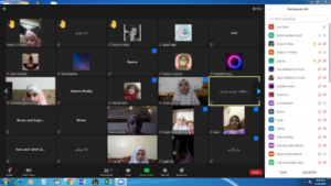 معانٍ كبيرة بقلوب صغيرة.. جلسة تعبدية لفتيات عالم الفرقان عبر Zoom
