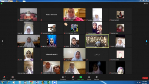 معانٍ كبيرة بقلوب صغيرة.. جلسة تعبدية لفتيات عالم الفرقان عبر Zoom