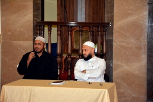 مجلس حديثيّ في سماع أوائل الكتب الستّة والديث المسلسل بالأوّلية مع الشيخ حسن قاطرجي في مسجد الفرقان - عرمون