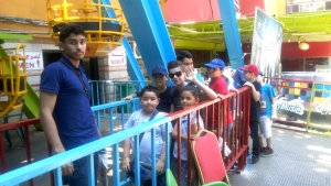 رحلة ترفيهية إلى مدينة الملاهي لطلاب "فتيان المساجد" في بيروت