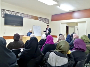 الثورة والمرأة.. ندوة حوارية في الوعي السياسي - الاقتصادي والدور الشرعي في طرابلس مع د. غسان عبد القادر والشيخ حسن قاطرجي