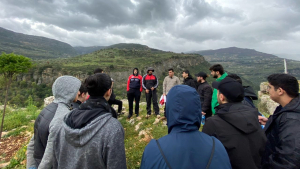 مسير للمنتدى الشبابي في مزرعة الشوف ومرج بسري