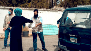 مؤسسة نماء توزّع 450 سلة معقّمات للمتضررين من تفجير مرفأ بيروت