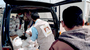 مؤسسة نماء توزّع 450 سلة معقّمات للمتضررين من تفجير مرفأ بيروت