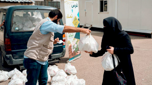 مؤسسة نماء توزّع 450 سلة معقّمات للمتضررين من تفجير مرفأ بيروت