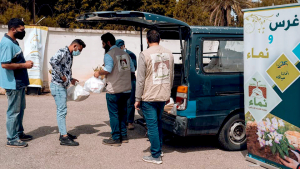 مؤسسة نماء توزّع 450 سلة معقّمات للمتضررين من تفجير مرفأ بيروت