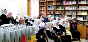 المنتدى للتعريف بالإسلام يحتفل مع المهتديات بعيد الأضحى