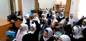 المنتدى للتعريف بالإسلام يحتفل مع المهتديات بعيد الأضحى