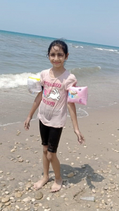 شاطئ النخيل.. الرحلة الختامية لدورة نادي الفرقان الصيفي للفتيات في طرابلس