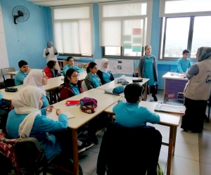 مؤسسة نماء في زيارة تعريفية إلى مدرسة الحياة الدولية - عرمون