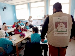 مؤسسة نماء في زيارة تعريفية إلى مدرسة الحياة الدولية - عرمون