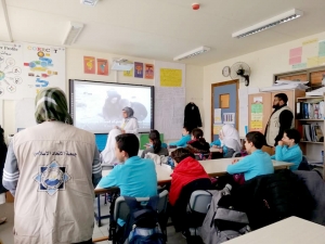 مؤسسة نماء في زيارة تعريفية إلى مدرسة الحياة الدولية - عرمون