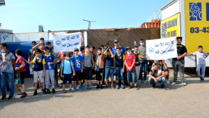 رسالة من محمد ﷺ.. نشاط حماسي لفتيان عالم الفرقان في بيروت