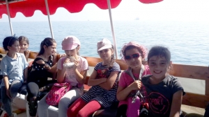 نشاط ترفيهي إلى الميناء لطالبات (صيفي مع الفرقان) في طرابلس