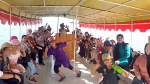 نشاط ترفيهي إلى الميناء لطالبات (صيفي مع الفرقان) في طرابلس