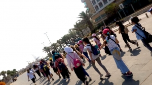 نشاط ترفيهي إلى الميناء لطالبات (صيفي مع الفرقان) في طرابلس