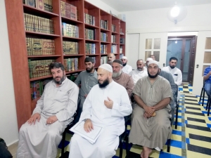 تكريم أول جامع للقراءات العشر في دار القرآن الكريم - عكار.. ومجلس حديثي مع الشيخ حسن قاطرجي