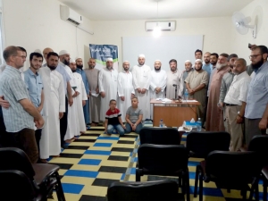 تكريم أول جامع للقراءات العشر في دار القرآن الكريم - عكار.. ومجلس حديثي مع الشيخ حسن قاطرجي