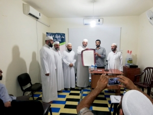 تكريم أول جامع للقراءات العشر في دار القرآن الكريم - عكار.. ومجلس حديثي مع الشيخ حسن قاطرجي