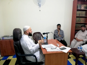 تكريم أول جامع للقراءات العشر في دار القرآن الكريم - عكار.. ومجلس حديثي مع الشيخ حسن قاطرجي