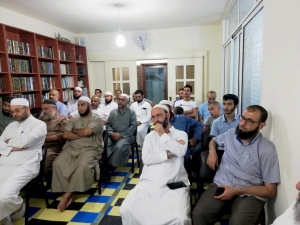 تكريم أول جامع للقراءات العشر في دار القرآن الكريم - عكار.. ومجلس حديثي مع الشيخ حسن قاطرجي