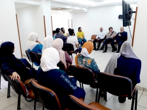 لقاء تعارفي خاص مع الداعية الأمريكي صمويئل شرابتشر في المنتدى للتعريف بالإسلام