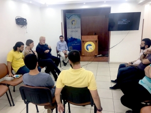 لقاء تعارفي خاص مع الداعية الأمريكي صمويئل شرابتشر في المنتدى للتعريف بالإسلام