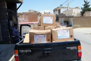 لمساعدتهم في مواجهة العاصفة.. مؤسسة نماء توزّع المازوت والطرود الغذائية في مخيمات عرسال بالتعاون مع حملة القلمون