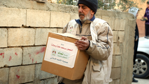 لمساعدتهم في مواجهة العاصفة.. مؤسسة نماء توزّع المازوت والطرود الغذائية في مخيمات عرسال بالتعاون مع حملة القلمون