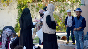 مؤسسة نماء: توزيع ملابس للعائلات المستحقة ضمن حملة "بيروت تناديكم"