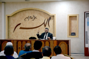 زواج بلا إزعاج.. محاضرة نظّمها المنتدى الشبابي بالتعاون مع حنايا في بيروت للدكتور خالد عبد الفتاح