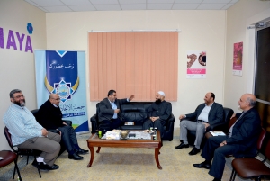 جمعية الاتحاد الإسلامي تستقبل وفداً من حركة المقاومة الإسلامية حماس من غزّة