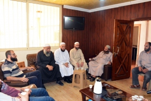 وفد من جمعية الاتحاد الإسلامي في زيارة إلى بلدة البيرة - عكار